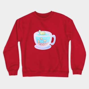 Duck and coffee cup Crewneck Sweatshirt